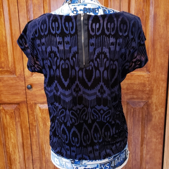 Velvet Crop Top - Picture 2 of 2